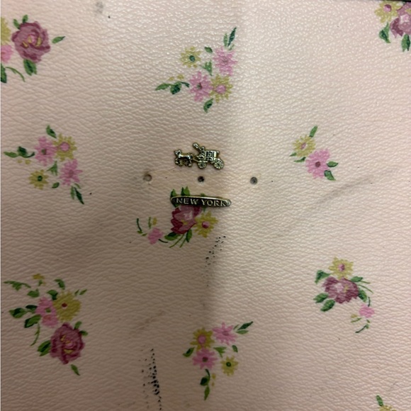 Coach x Disney Floral Minnie Mouse Pink Tote - Picture 3 of 6